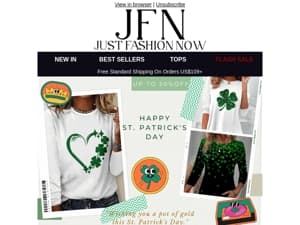 🎀🍀 Festive & Chic! Save $30 on Lucky Styles for the Season!