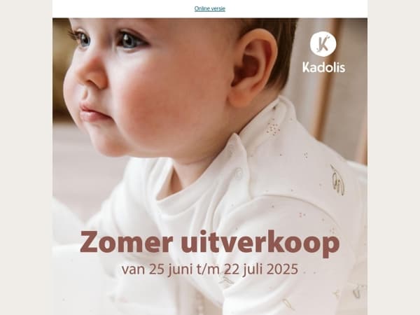 De zomer ziet er zonnig uit met onze uitverkoop 🌞