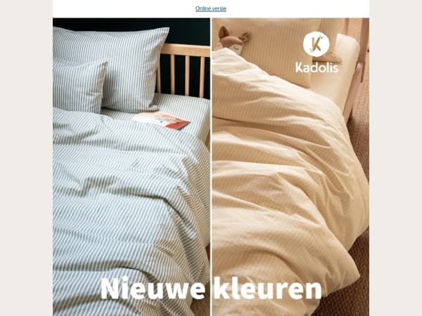 Iets nieuws in je favoriete beddengoed 🤩