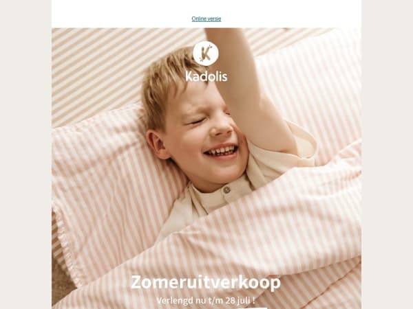 Uitverkoop verlengd: profiteer ervan!