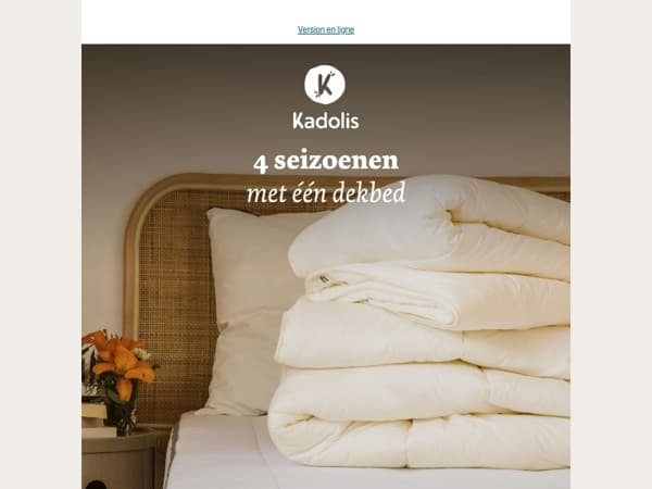 Een nieuw seizoen, maar geen nieuw dekbed!