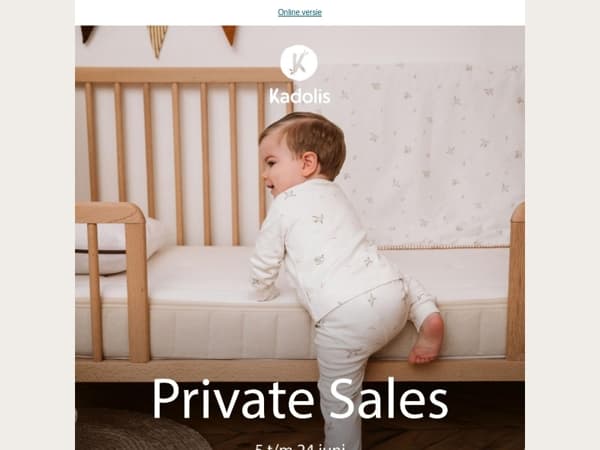 De Private Sale die je niet moet missen 😍 !