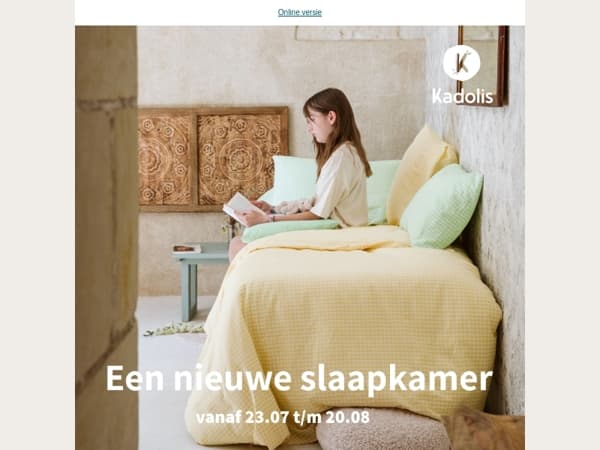 Een nieuwe kamer voor een zachte prijs 😉