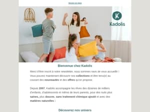 Bienvenue chez Kadolis !
