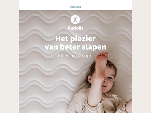 Het plezier van een beter slapen 💤