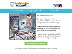 Blue Monday? Wij maken er een feestje van! 🎉