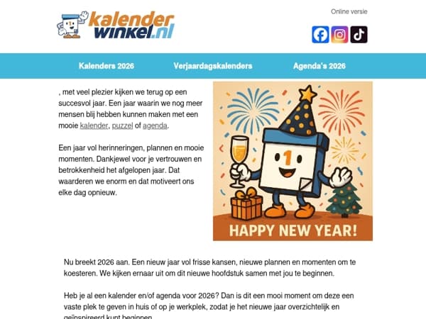 📅 Ben je klaar voor 2026?