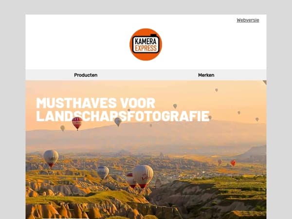 Musthaves voor landschapsfotografie tijdens Summer Deals