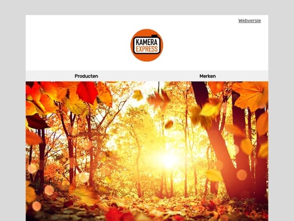 Herfstseizoen van start: leg elk detail vast met de juiste gear