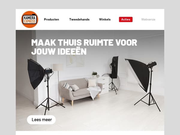 Jouw volgende fotoshoot begint thuis