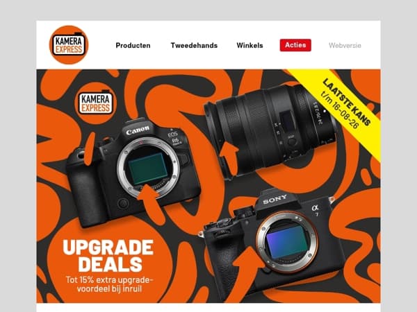 Laatste kans: krijg tot 15% extra inruilwaarde