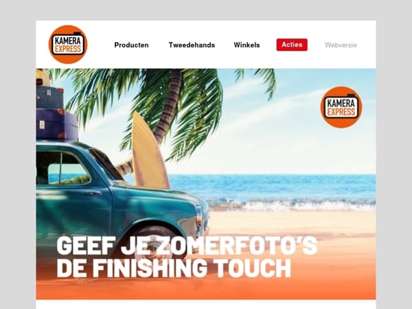 Geef je vakantiefoto's de finishing touch