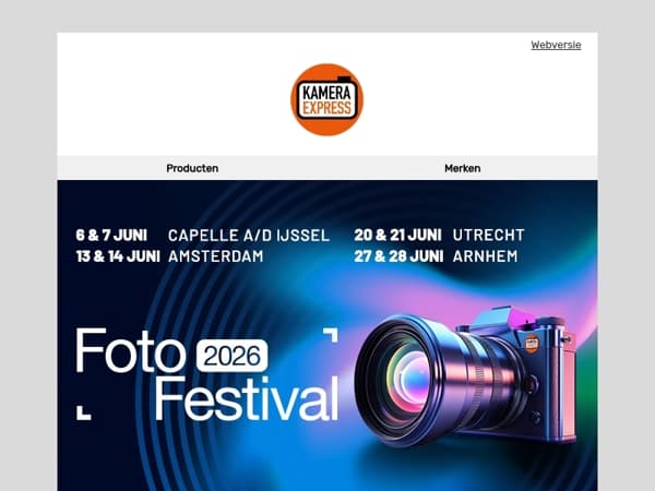 Beleef het Kamera Express Fotofestival in Nederland📸