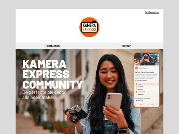 Groei in 2026 samen verder met Kamera Express community