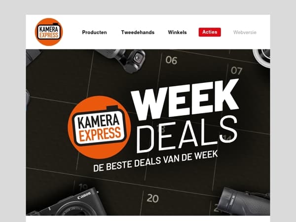Deze Week Deals wil je niet missen