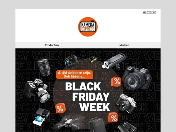 Onze Black Friday deals wachten op jou!