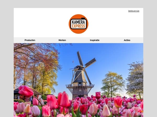 Bekijk de mooiste locaties voor lentefotografie