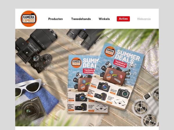 De Summer Deals folder staat voor je klaar