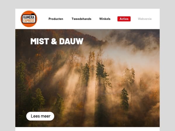 Mist en dauw: zo leg je de herfstochtend vast