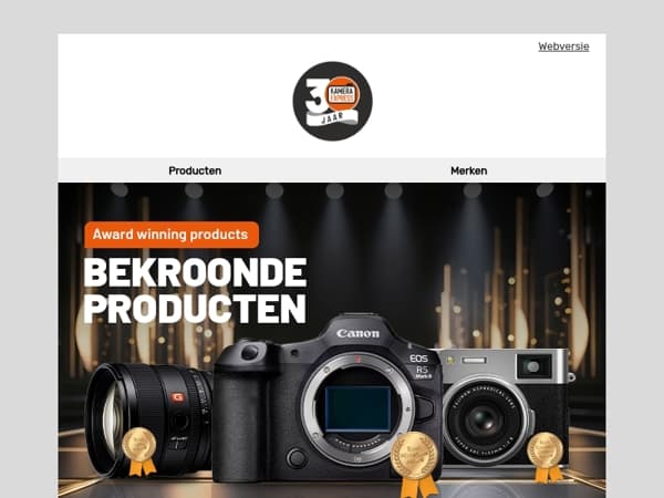 Winnaars in beeld: bekroonde gear voor jouw mooiste shots