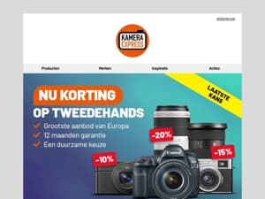 Laatste kans: tweedehands producten met korting