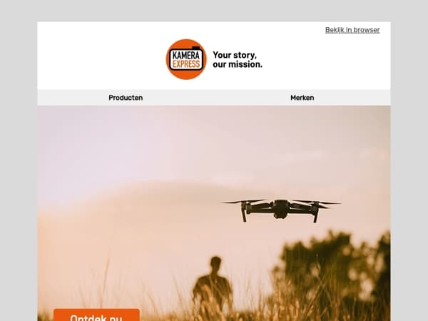 Ontdek ons aanbod aan drones