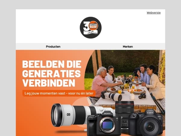 30 jaar Kamera Express – dat vieren we met jou!