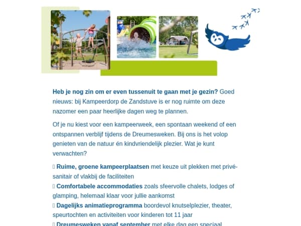 ☀️Kom nog even genieten: zomer of dreumesweken, het kan nog!