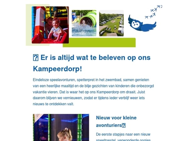 Er is weer van alles te beleven op ons Kampeerdorp!