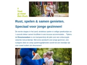 Ontspannen met je kleintje? De Dreumesweken komen eraan!