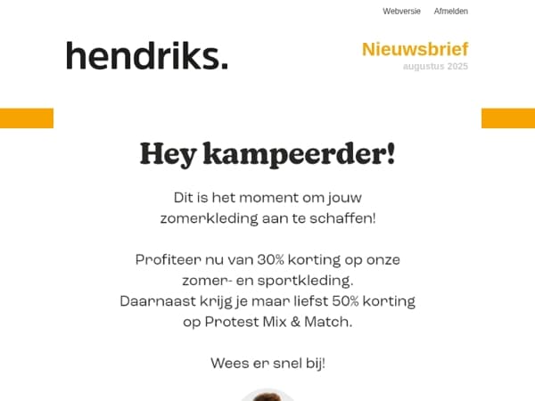 Zomerkorting! 👕👙