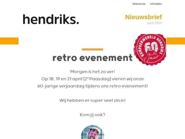 Morgen is het zover!🤩⛺️