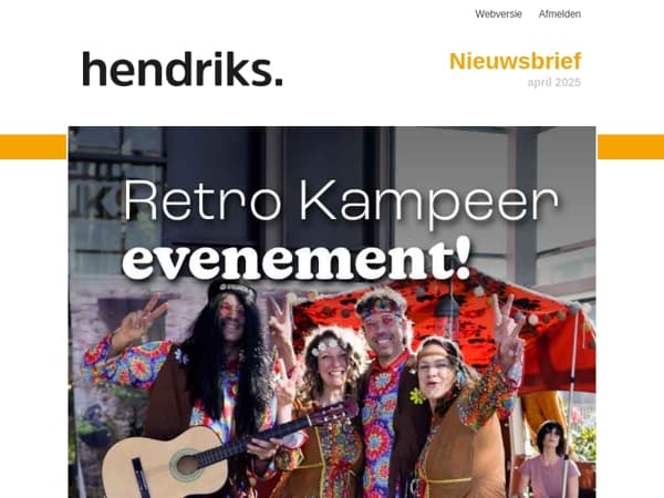 Retro kampeerevenement!🤩 