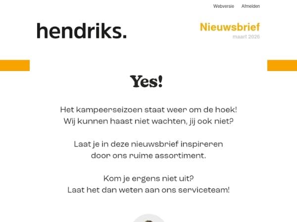 Het is bijna zover! 🏕️☀️