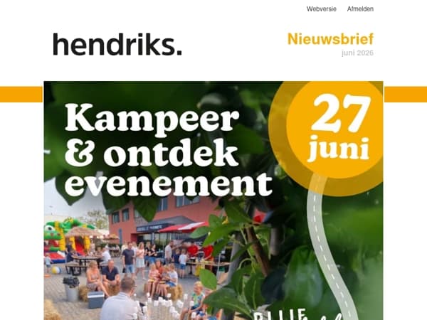 🏕️Kampeer & Ontdek Evenement 27juni: Blok je agenda! 🗓️