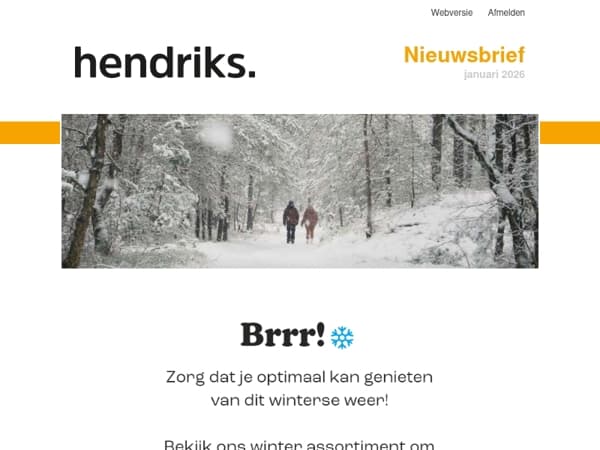 Slecht weer bestaat niet!❄️🤩