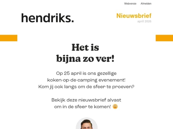 Kom jij ook?🏕️🍳