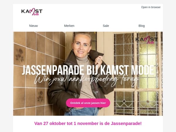 Kamst Mode viert de winterjas met de Jassenparade!