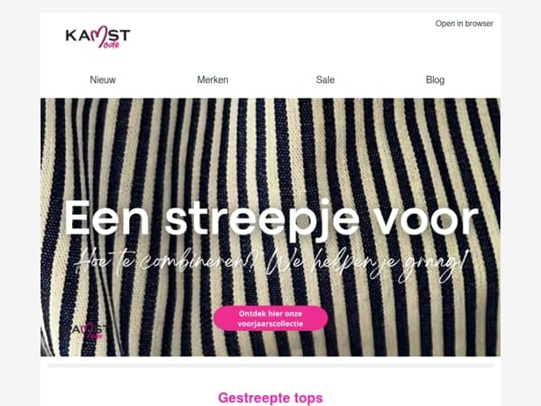 Alvast een streepje voor? Wij helpen je!