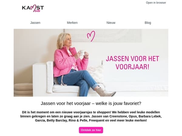 Jassen voor het voorjaar – welke is jouw favoriet?