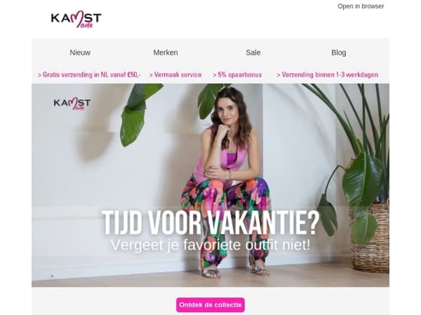 Tijd voor meivakantie: pak je favoriete outfit in!