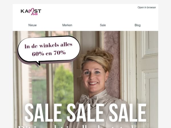 SALE SALE SALE: dit is je allerlaatste kans