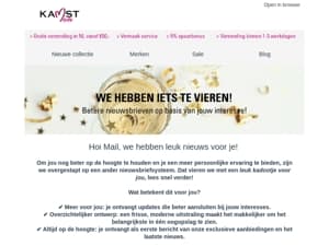 We hebben iets te vieren!