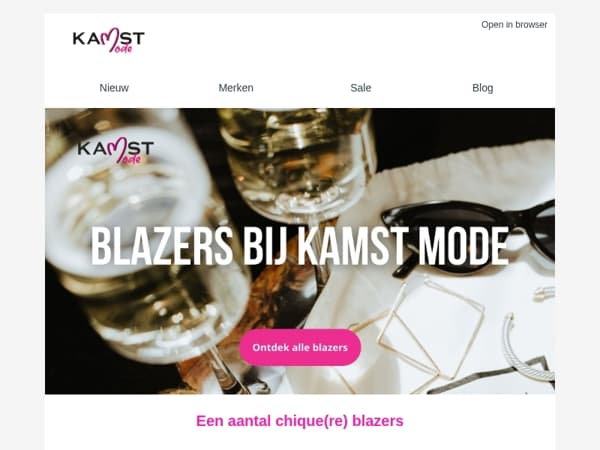 Blazers bij Kamst Mode!