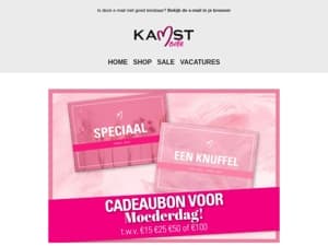 MOEDERDAG CADEAUTIP! 💓