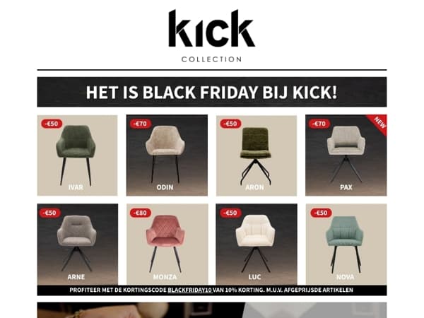 BLACK FRIDAY AT KICK! 🔥🖤
