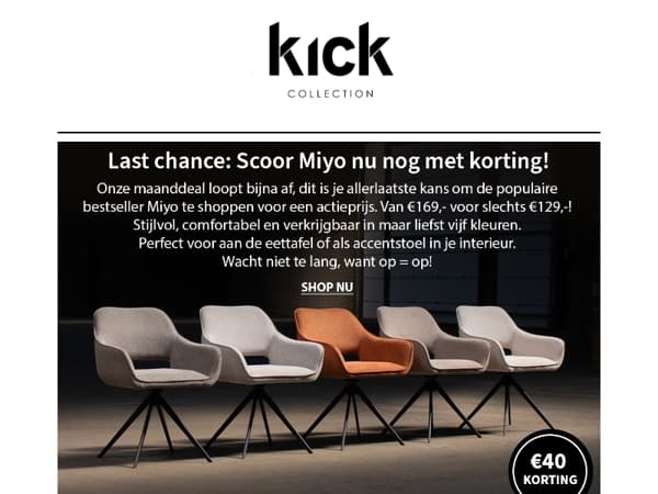 Last chance! Hurry! 👀