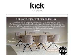 Kickstart het jaar met onze Maanddeal: LUC! 🎊