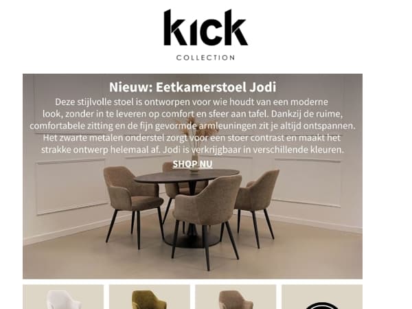 Megan hier, met een nieuwe stoel! 😍