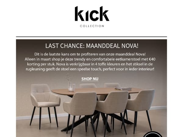 Last chance! Hurry! 👀